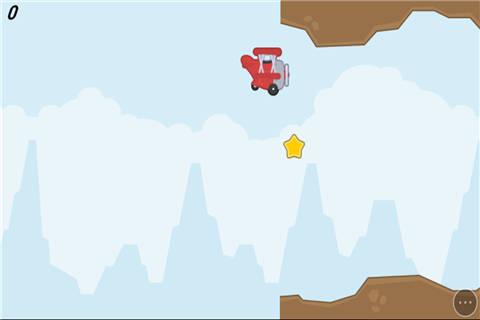 跳跃小飞机小游戏