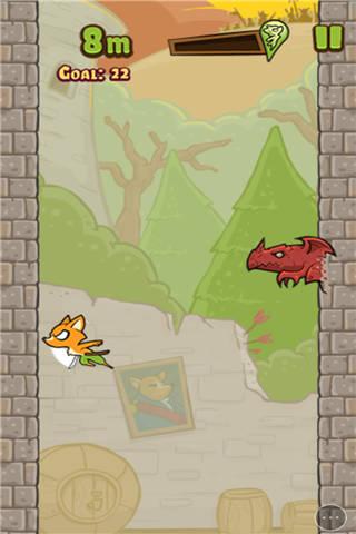 狐狸忍者冲城堡小游戏