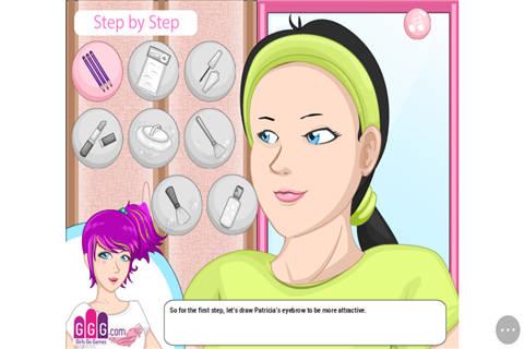 美容化妆师小游戏