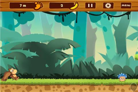 大猩猩跑酷小游戏