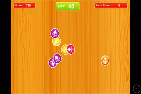 躲避箭头小游戏