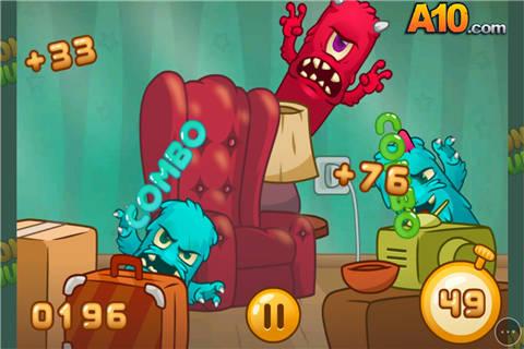 暴打小怪物小游戏