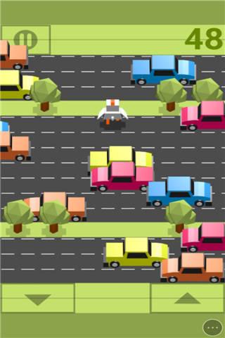 红灯闯个不停小游戏