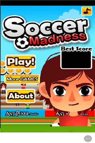 狂热足球比赛小游戏