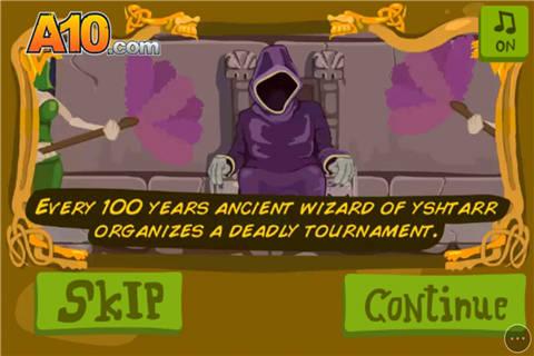 野蛮人比赛小游戏