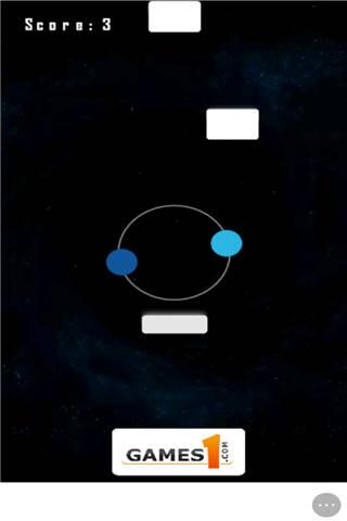 旋转双球小游戏