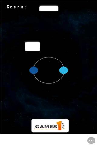 旋转双球小游戏