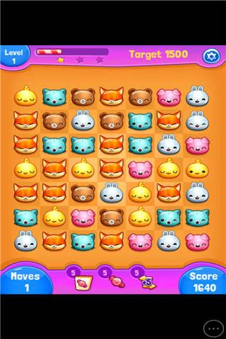 宠物糖果对对碰小游戏