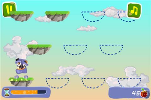 大嘴怪跳跳跳小游戏