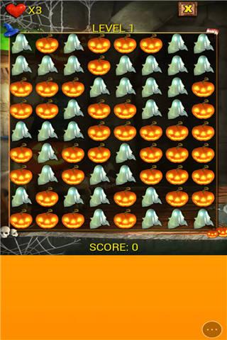 万圣节主题消消看小游戏