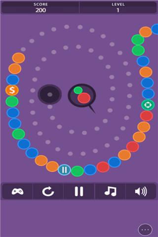 炫彩祖玛小游戏