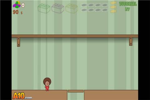 爆炸头小人吃糖果小游戏