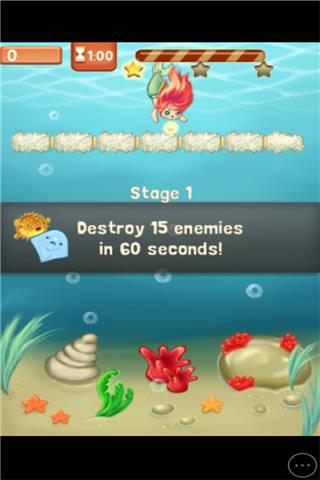 美人鱼大冒险小游戏