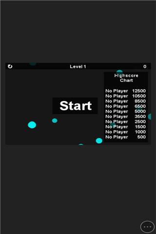 躲避圆球小游戏