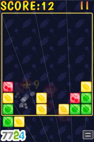 糖果闪电战小游戏