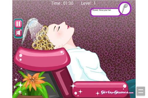 爱丽斯的美发店小游戏