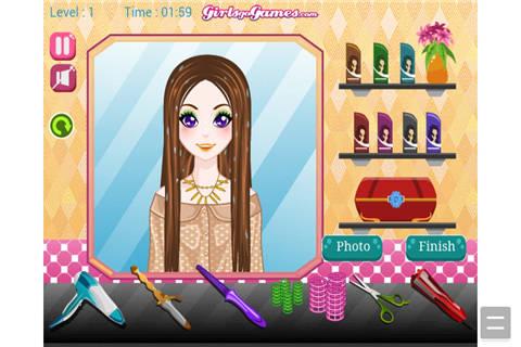 爱丽斯的美发店小游戏