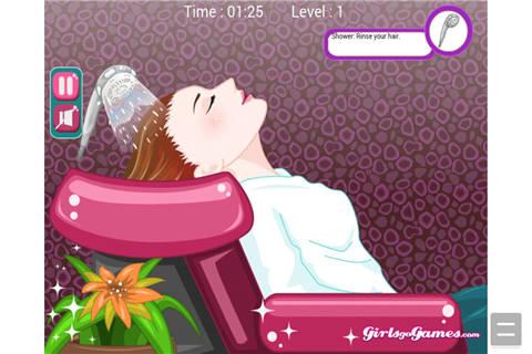 爱丽斯的美发店小游戏