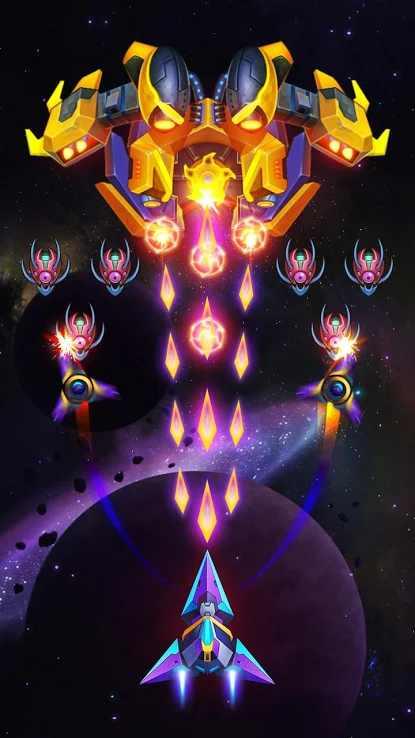 银河入侵者无限金币钻石版