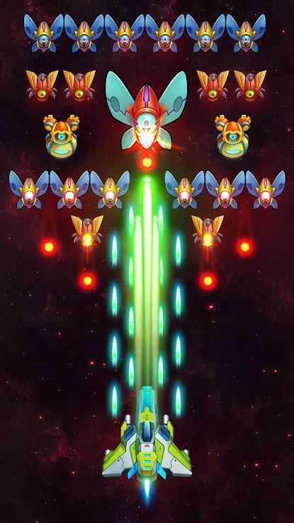 银河入侵者无限金币钻石版