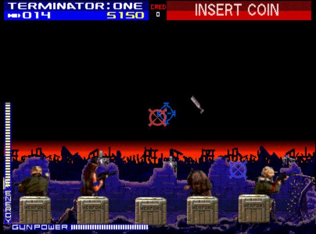 终结者2世界末日街机游戏英文版