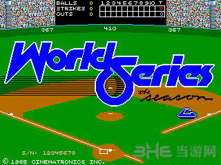 世界职业棒球大赛(World Series:The Season)街机零版
