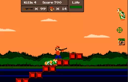 超级玛丽神枪手无敌版