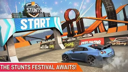 汽车特技比赛超级坡道