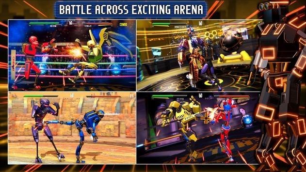 真正的机器人环格斗游戏