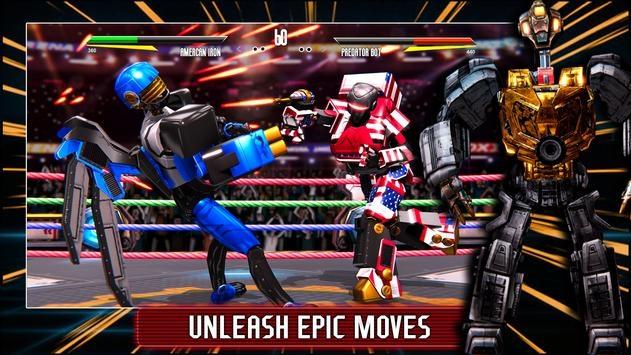 真正的机器人环格斗游戏