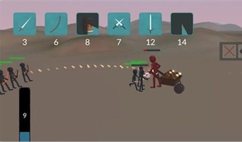 火柴人城堡战斗