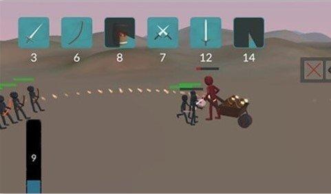 火柴人城堡战斗