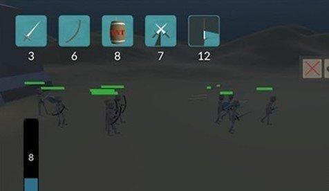 火柴人城堡战斗