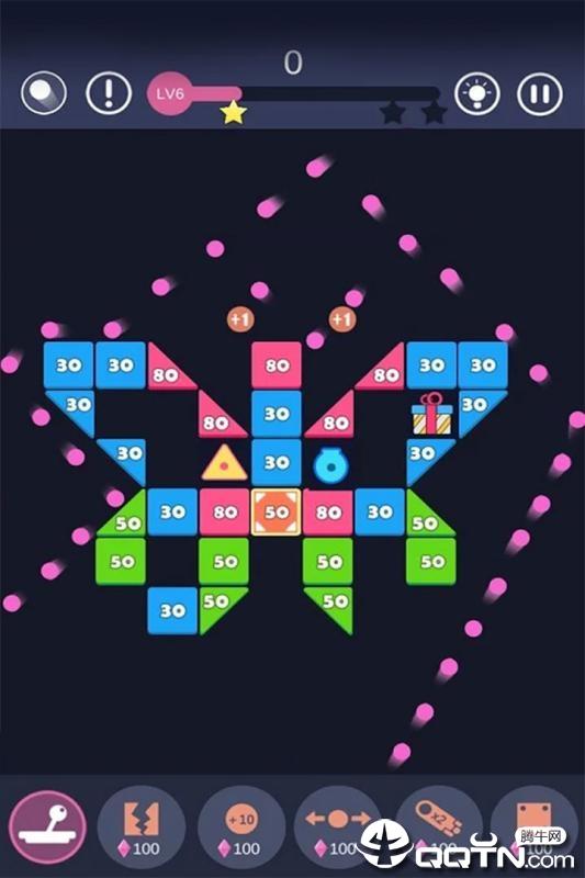 原游戏机打砖块游戏