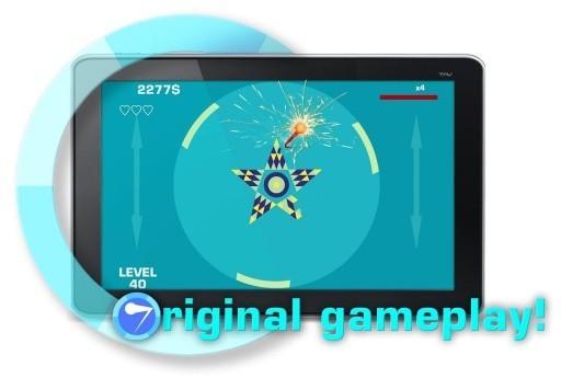 圆形打砖块游戏