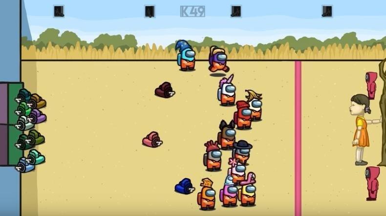 Among us鱿鱼游戏