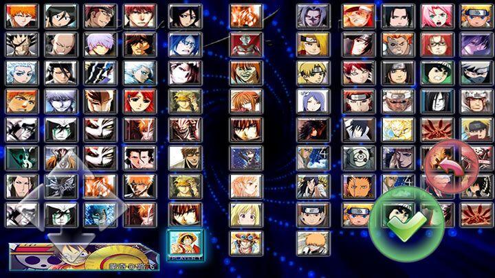 死神vs火影6.3全人物