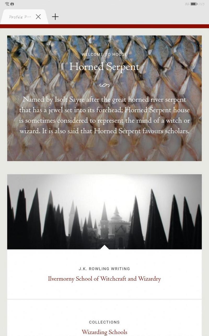 霍格沃茨分院测试