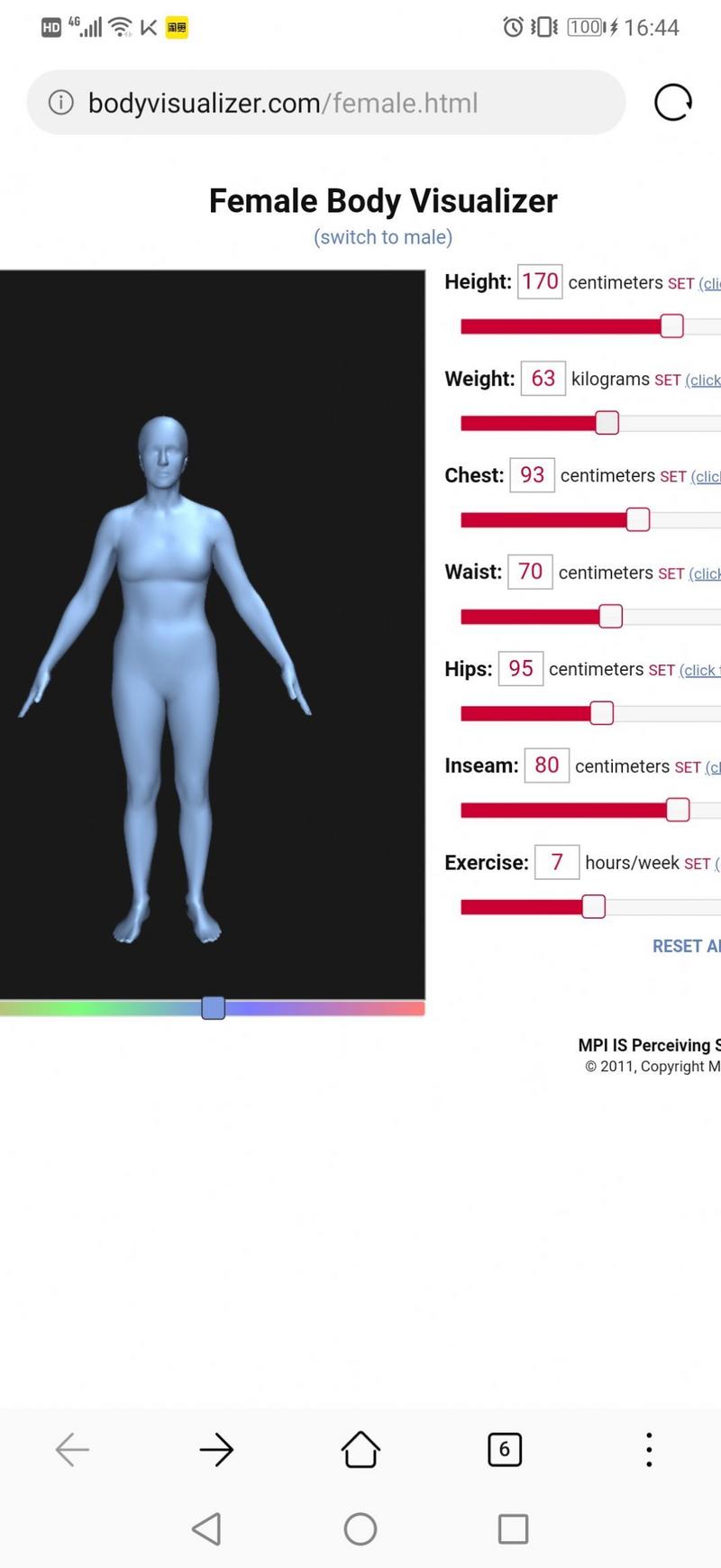 body visualizer