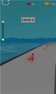 彩色小人悬挂堆叠