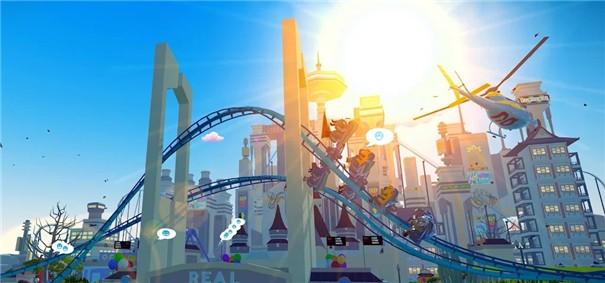 空闲的真实过山车