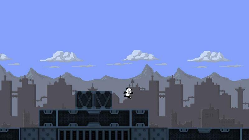 熊猫人永不认输 