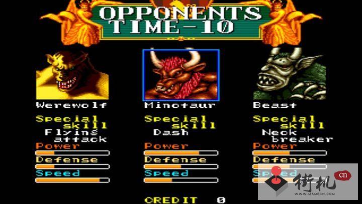 街机异种角斗士无敌版