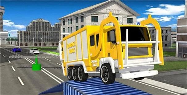 城市垃圾车机器人清扫