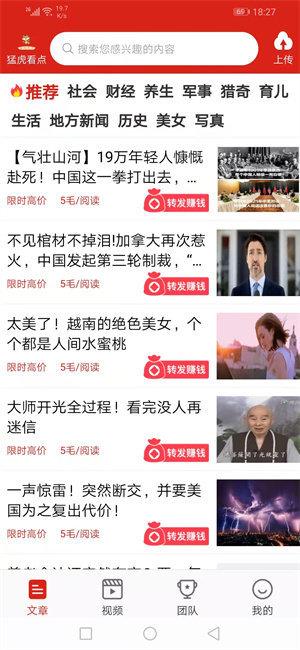 猛虎看点赚钱版最新版