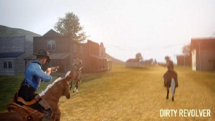 肮脏的左轮手枪