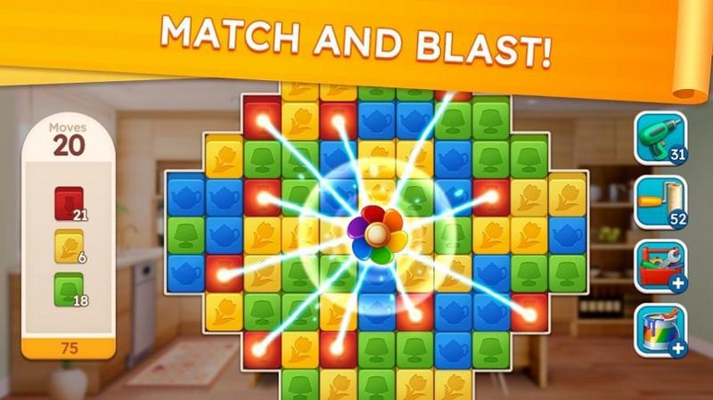 甜蜜之家设计与爆炸手游公测版