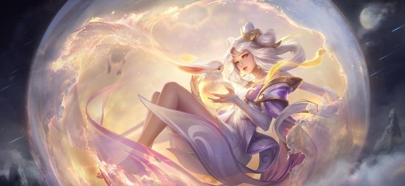 《王者荣耀》嫦娥高清福利王者荣耀去掉所有服装图分享