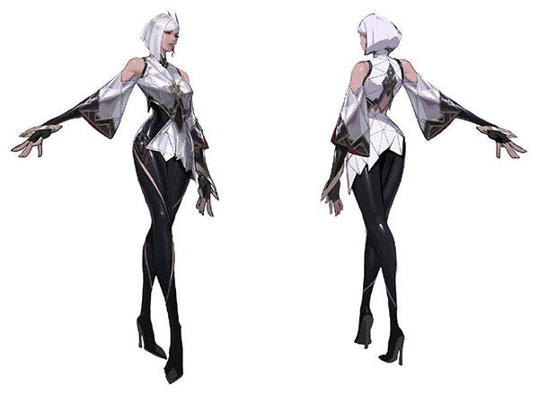 《王者荣耀》女英雄镜王者荣耀去掉所有服装高清图一览