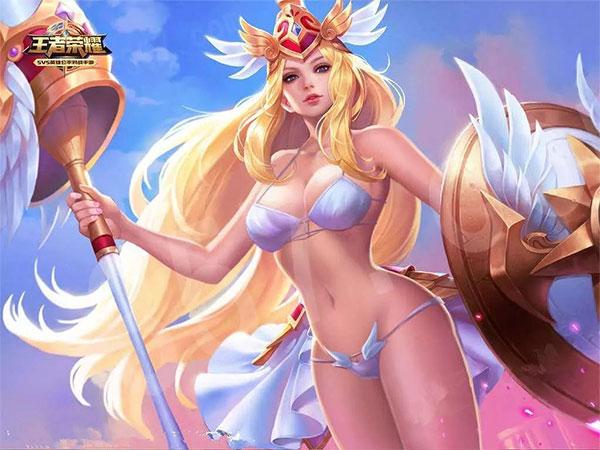 《王者荣耀》女英雄雅典娜王者荣耀去掉所有服装高清图一览